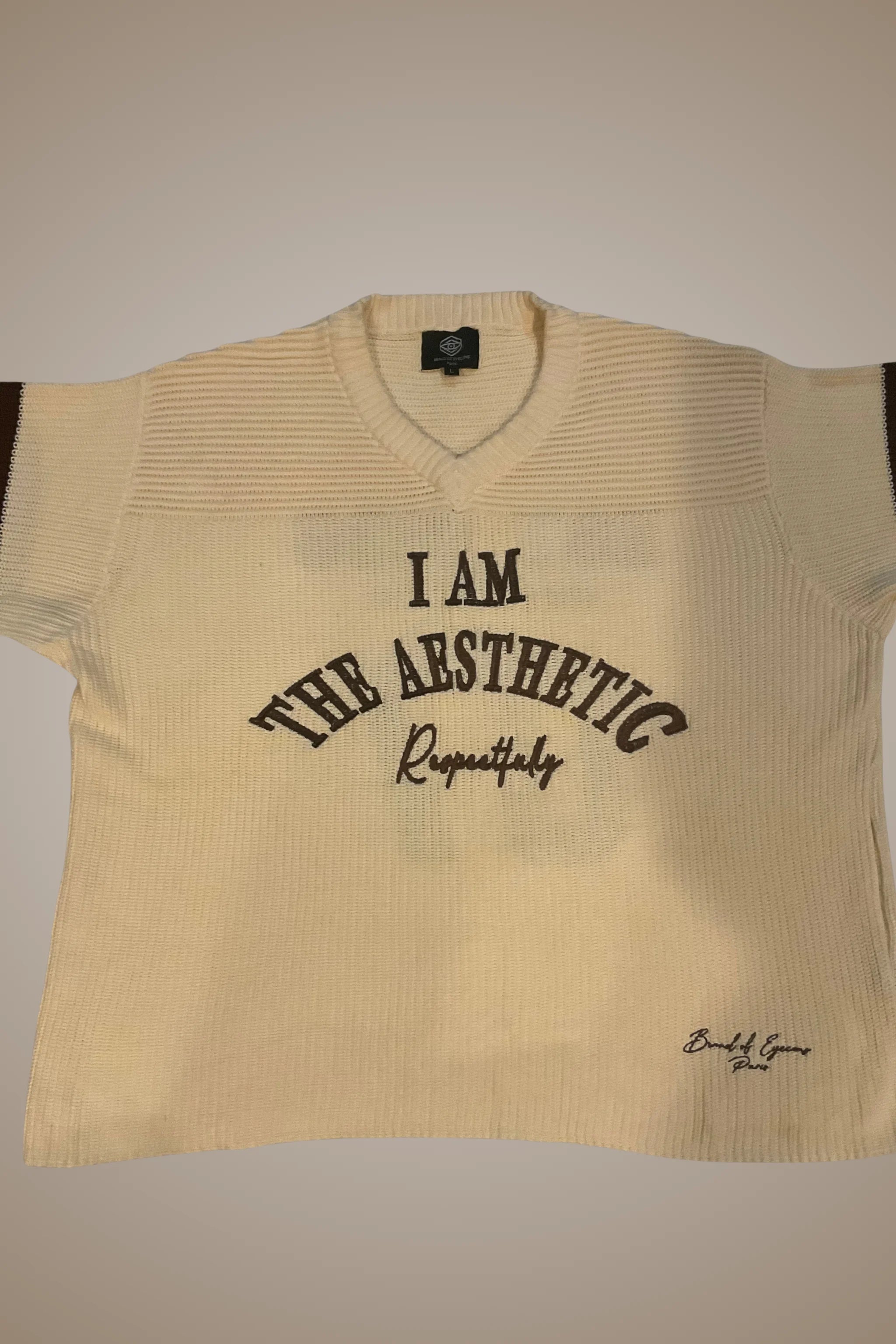 Maison Aesthetic Knit – Édition Crème et Chocolat