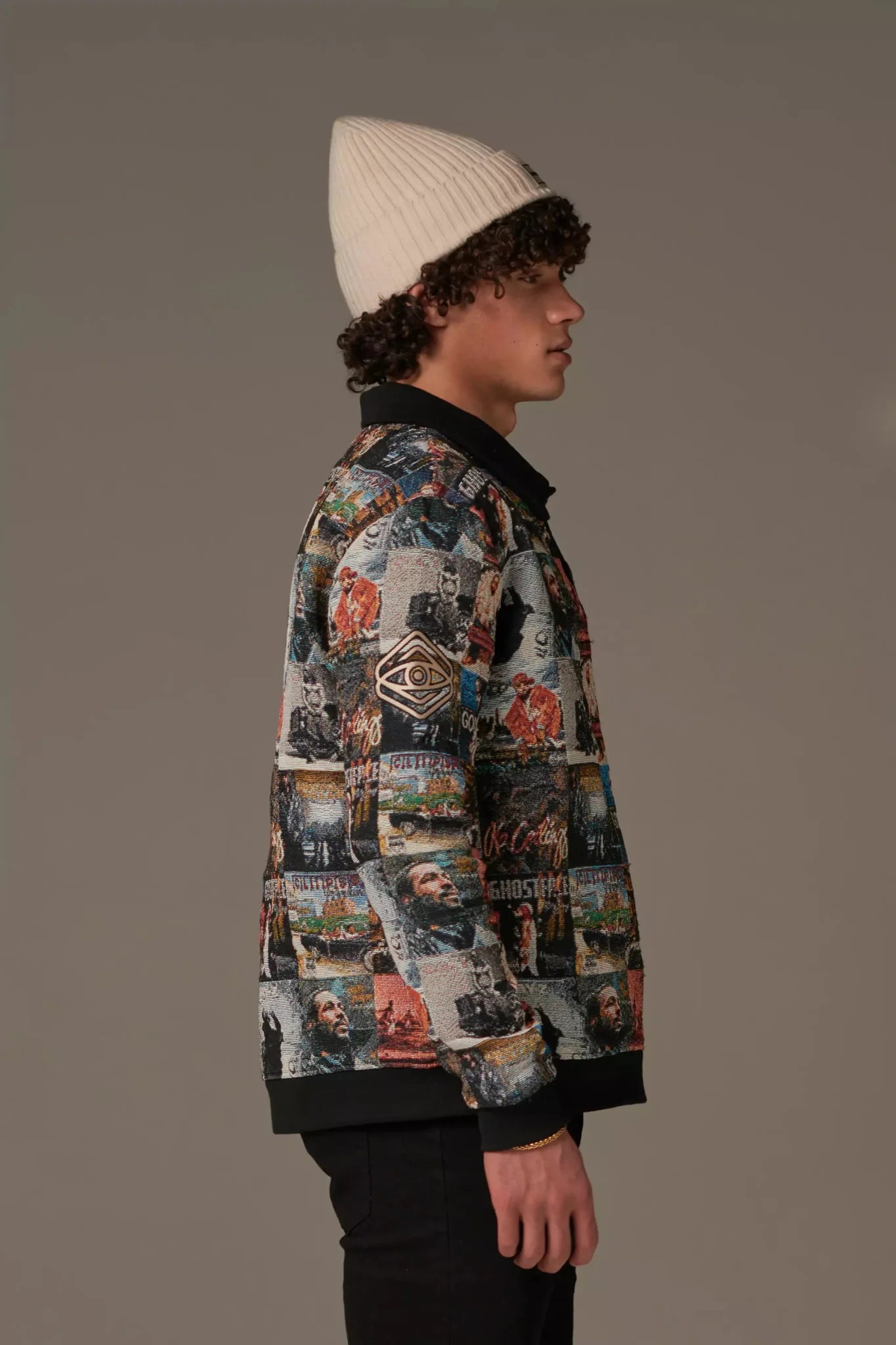 Album Tapestry Polo™ Black - Brand of Eyecons