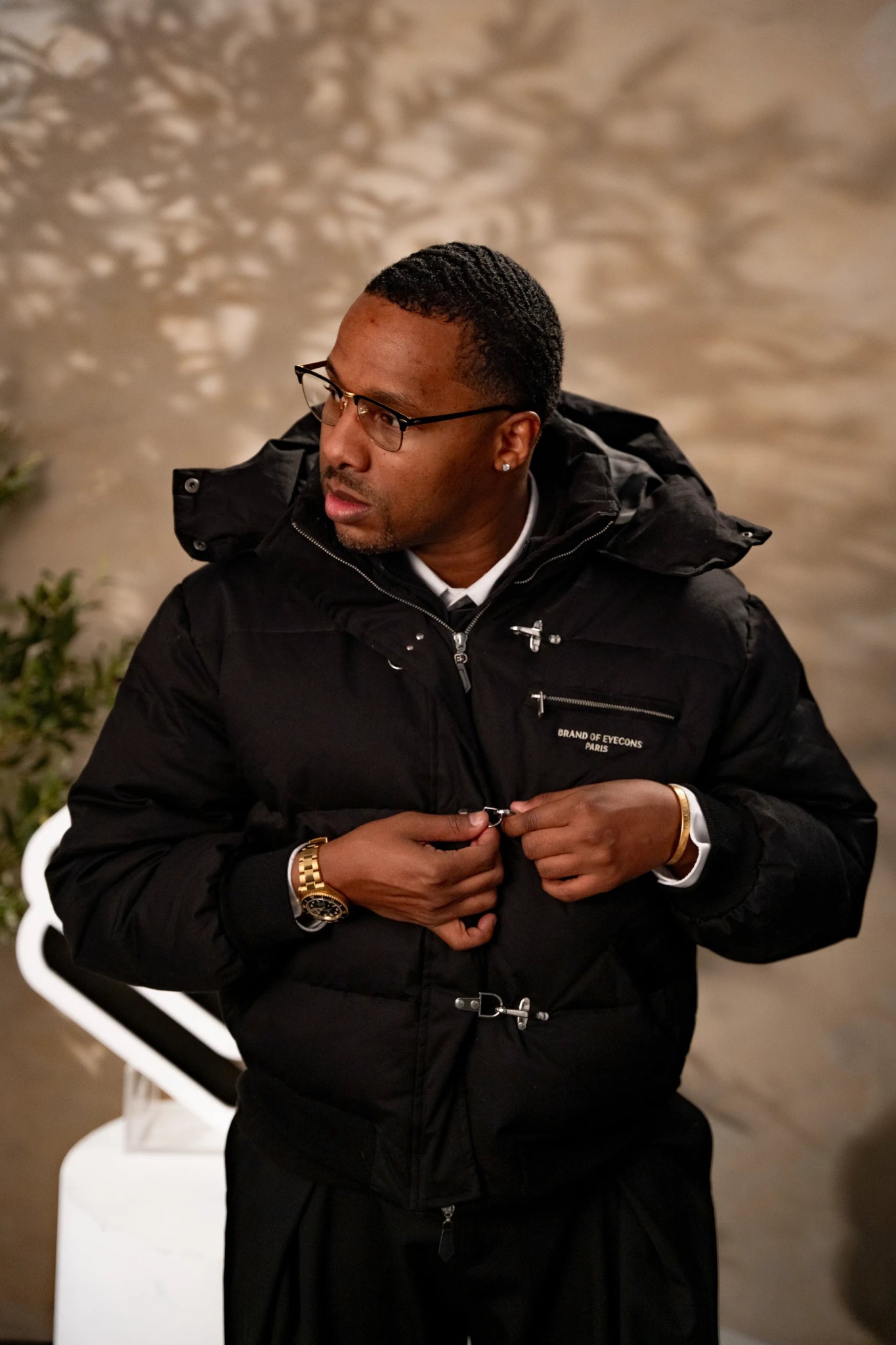 Aspen Clasp Puffer — Chocolat & Noir Edition - Brand of Eyecons