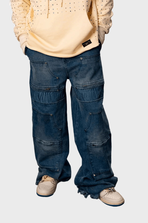 Blue Bastion Tiger Denim – Double Back Pocket Edition - Brand of Eyecons