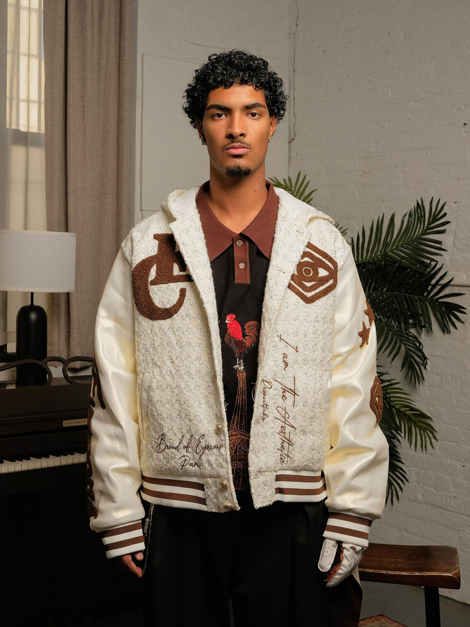 Étoile Cream Letterman — Sequin Edition - Brand of Eyecons