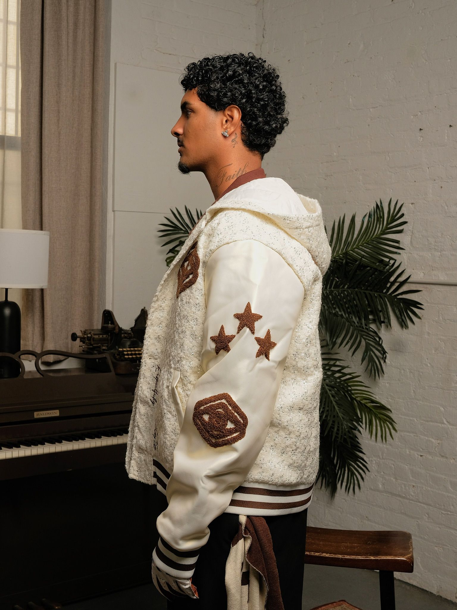 Étoile Cream Letterman — Sequin Edition - Brand of Eyecons