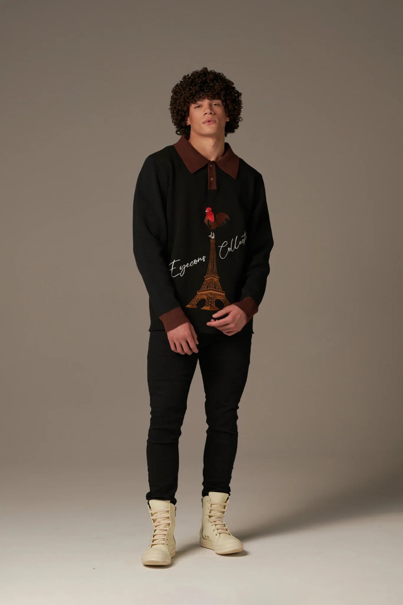 Le Coq Parisien Polo Black - Brand of Eyecons