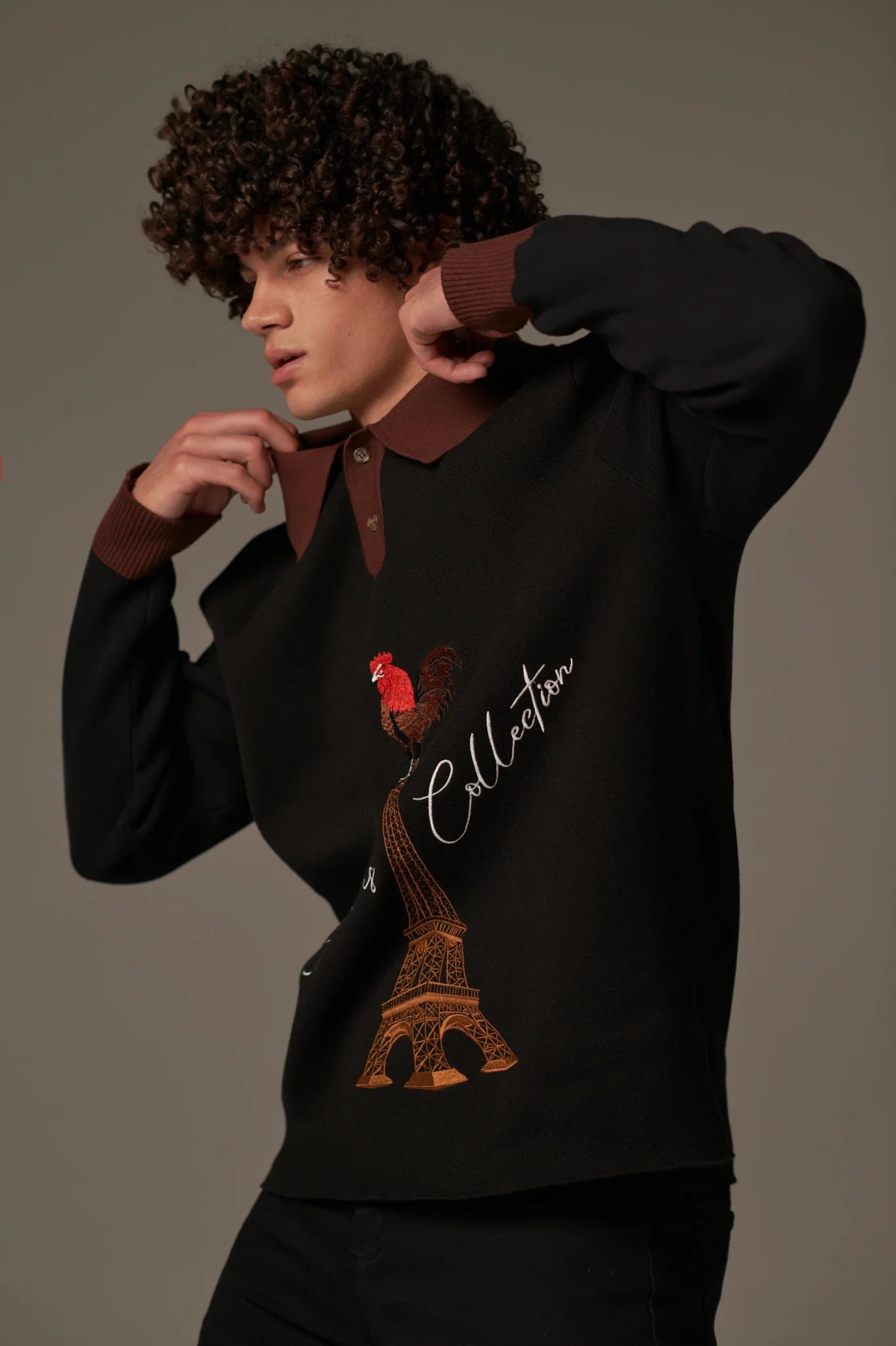 Le Coq Parisien Polo Black - Brand of Eyecons