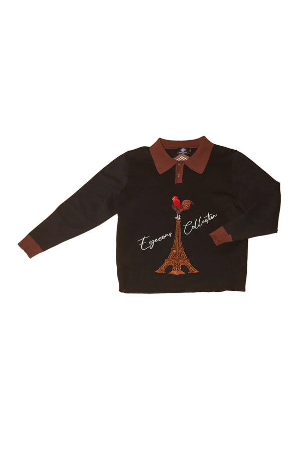 Le Coq Parisien Polo Black - Brand of Eyecons