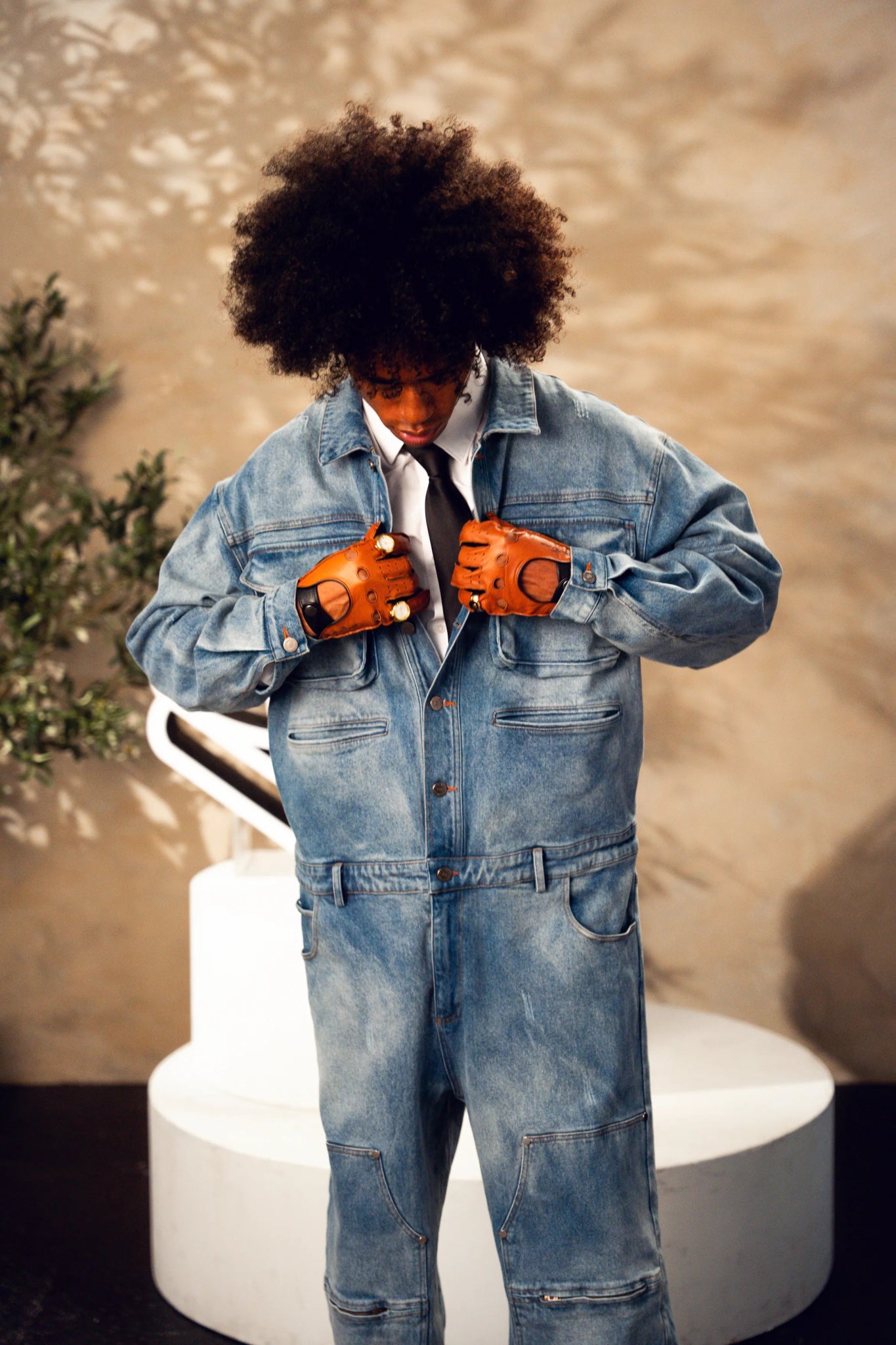 Le Maison Work Suit — Washed Indigo - Brand of Eyecons