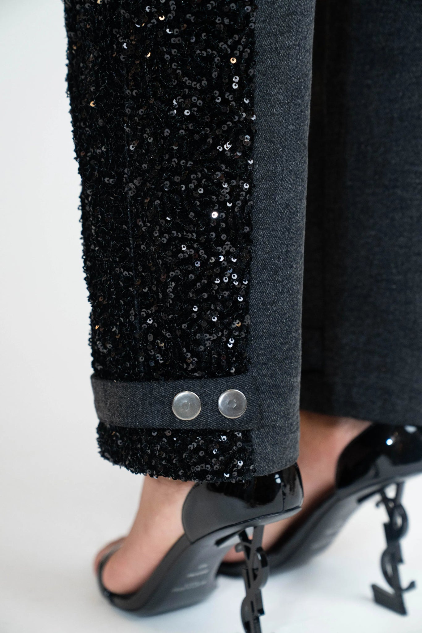 Noir Éclat Cargo Pant – Limited Sequin Edition - Brand of Eyecons