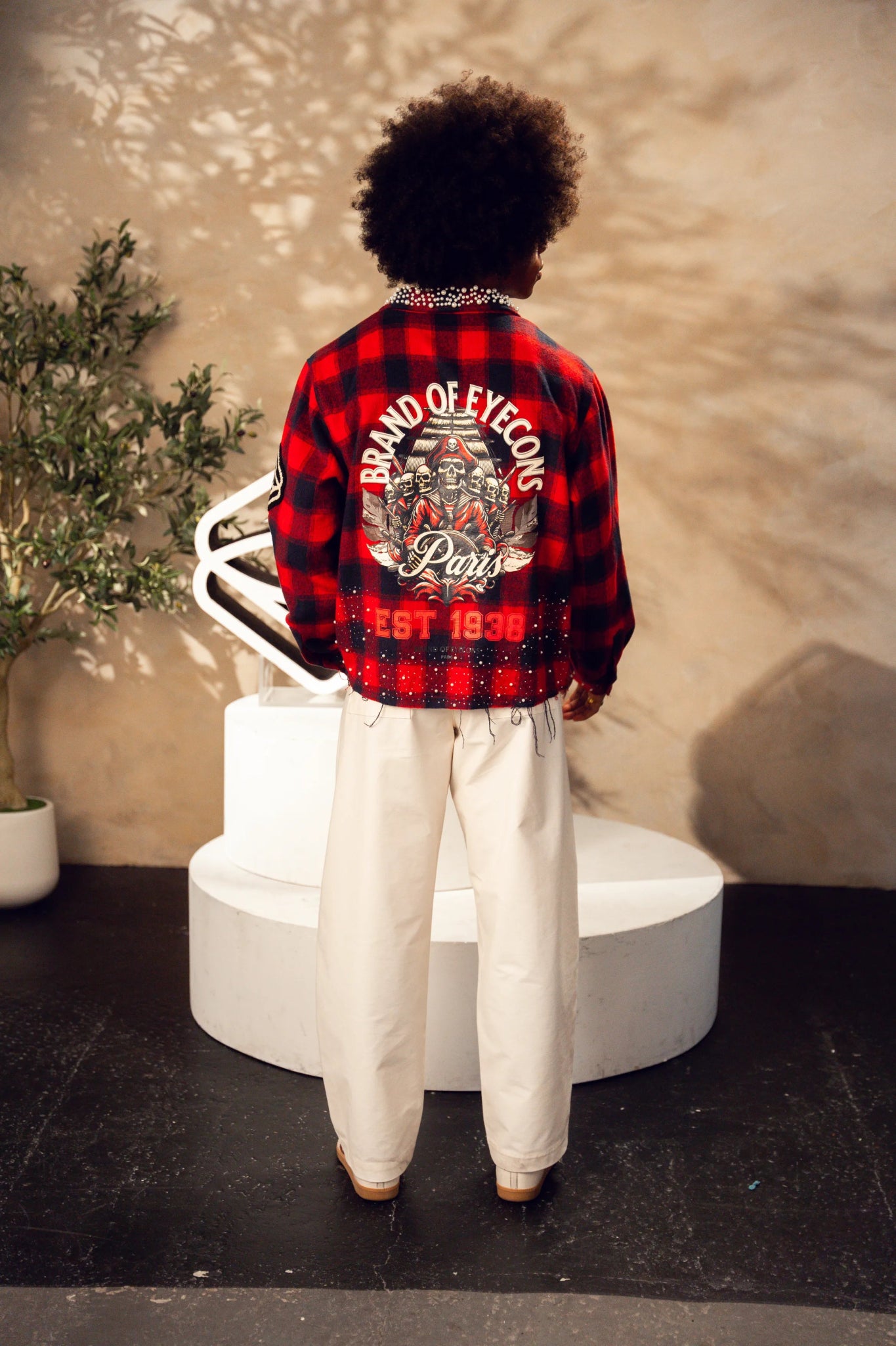 Pearl Lumberjack Button - Up — “They Said We Couldn’t, We Did It Anyway” Edition - Brand of Eyecons