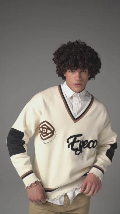 Le Eyecons Distressed Knit