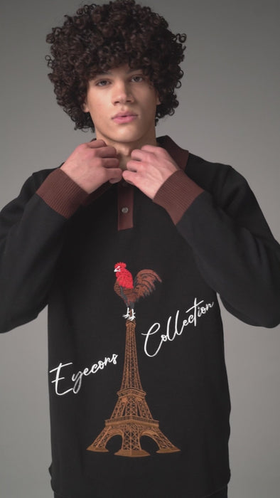 Le Coq Parisien Polo Black