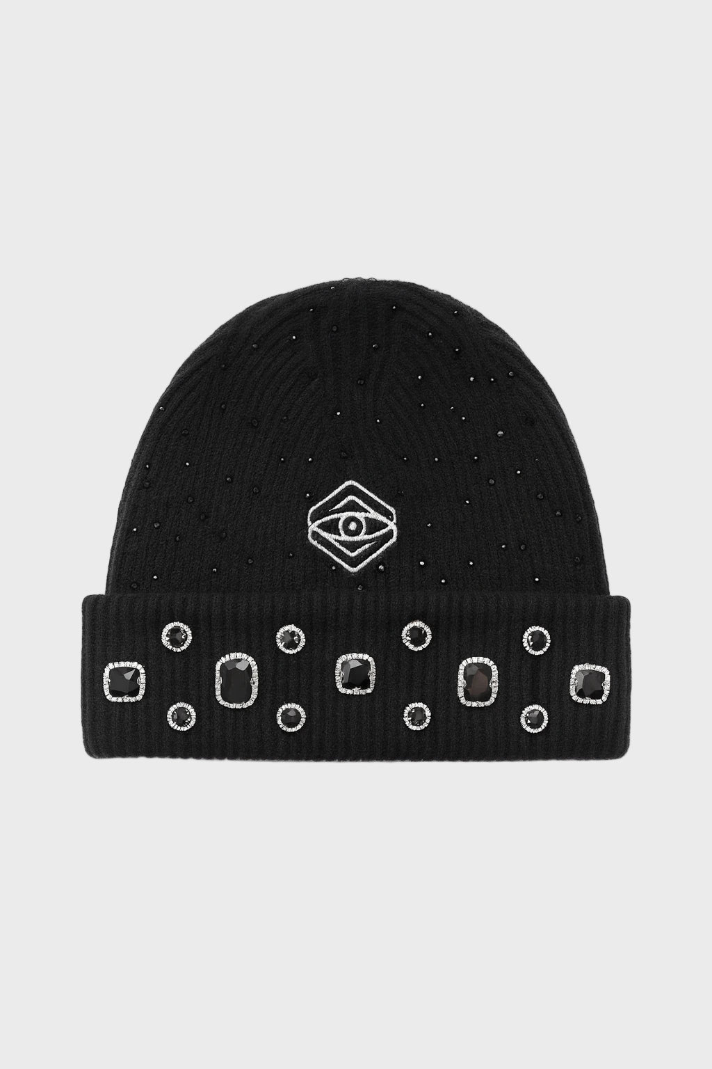 Starfall Rhinestone Beanies — Noir & Chocolate - Brand of Eyecons