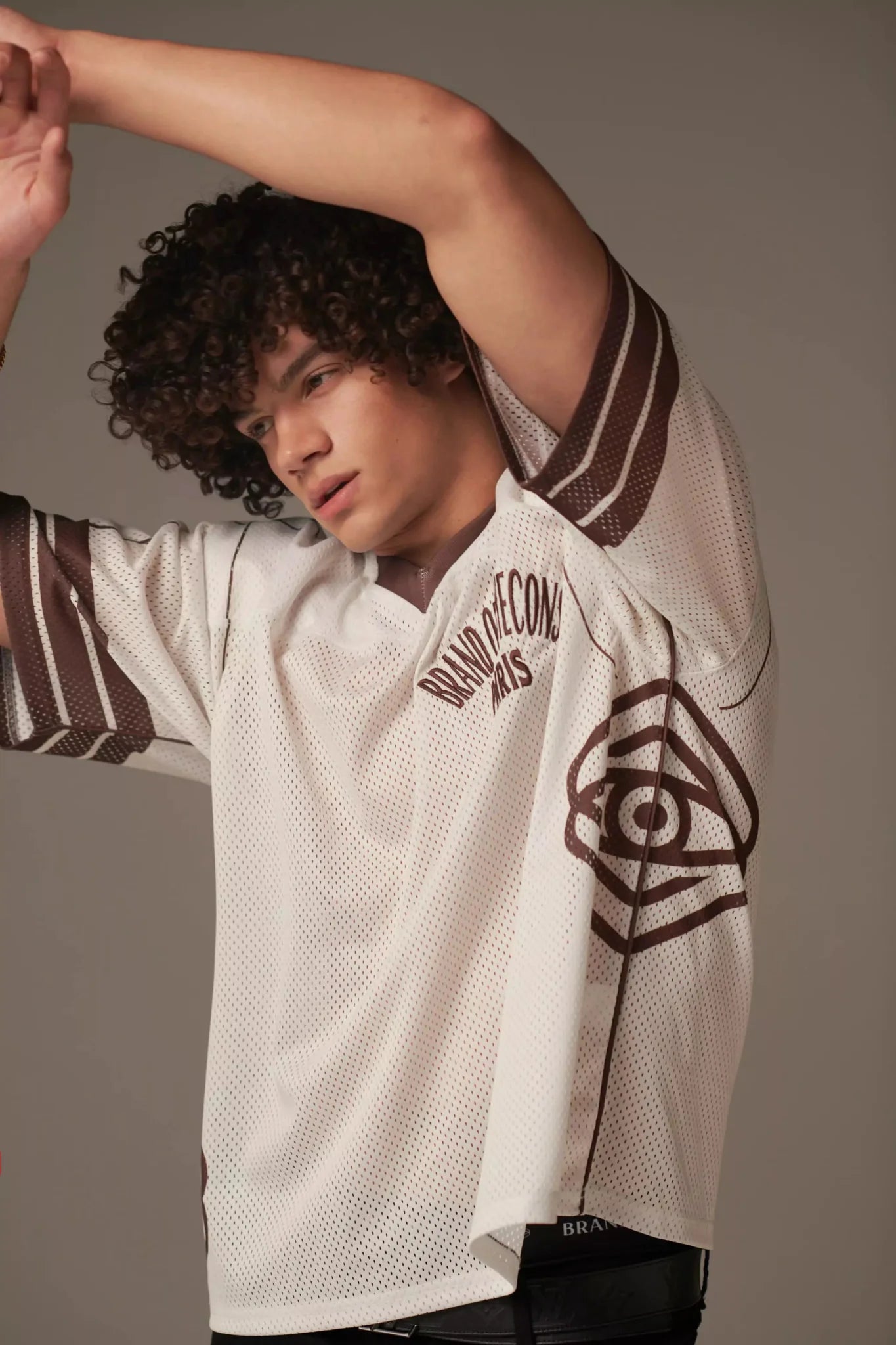 The Aura Mesh Jersey – Crème Mocha - Brand of Eyecons