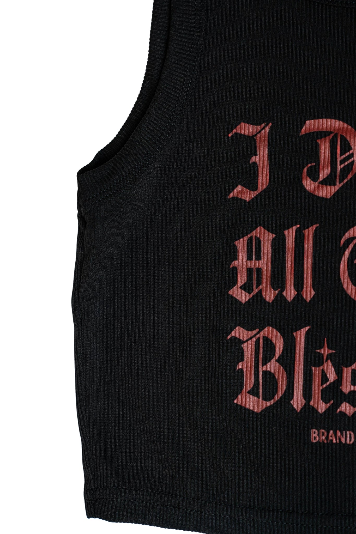 The Blessings Crop Tank Black – Women’s Edition - Brand of Eyecons