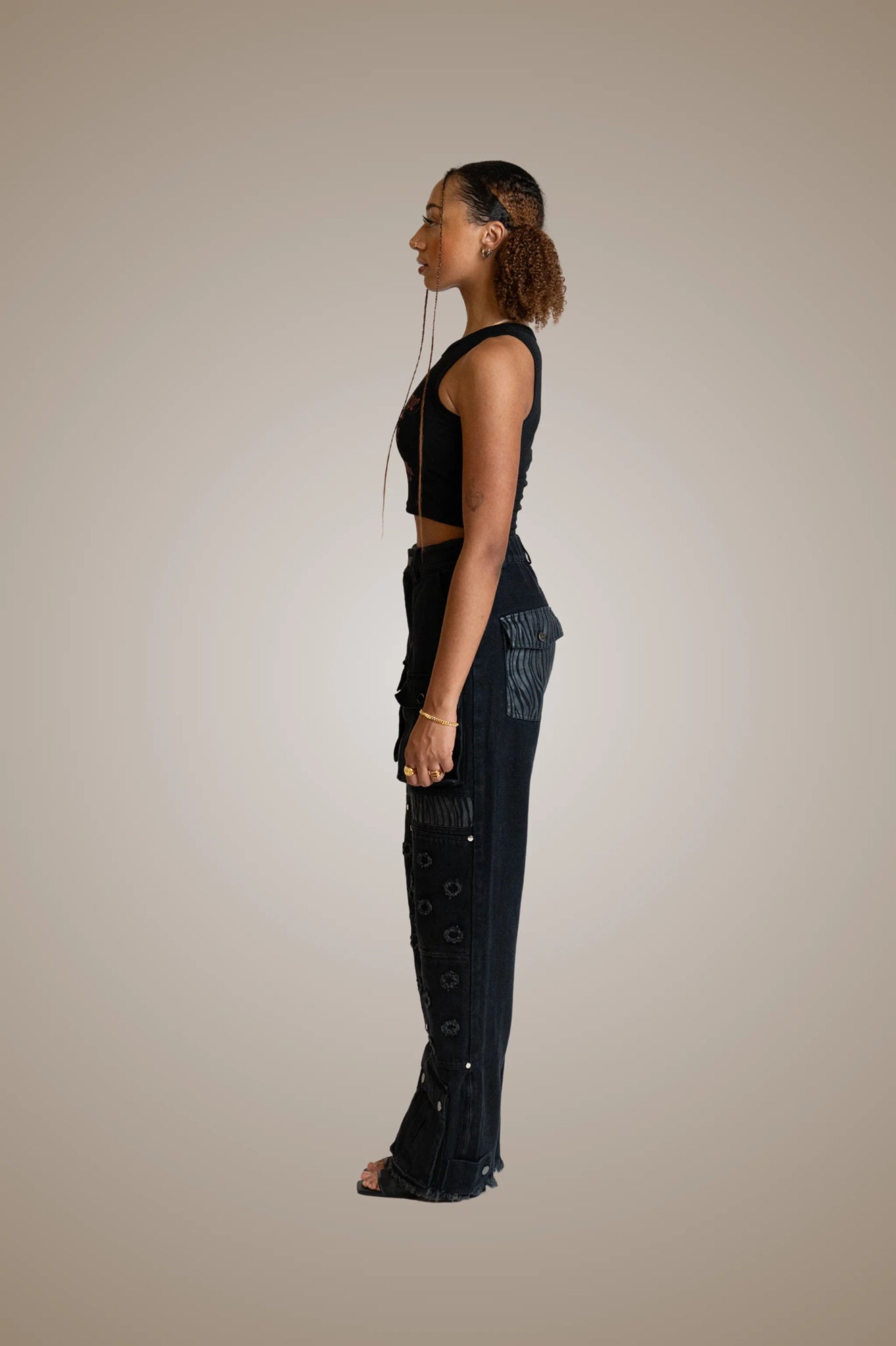 The Blessings Crop Tank Black – Women’s Edition - Brand of Eyecons