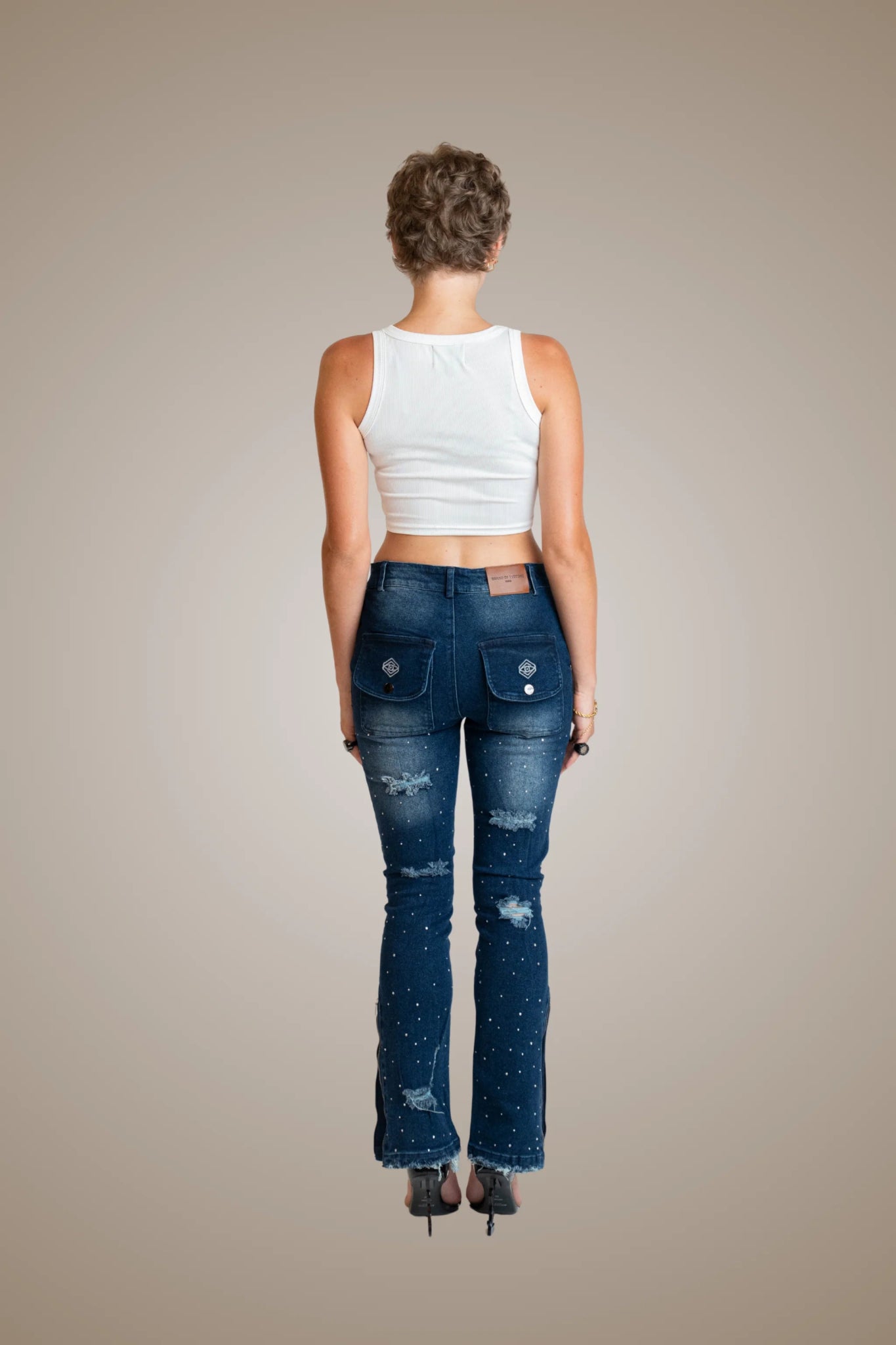 The Blessings Crop Tank White – Women’s Edition - Brand of Eyecons