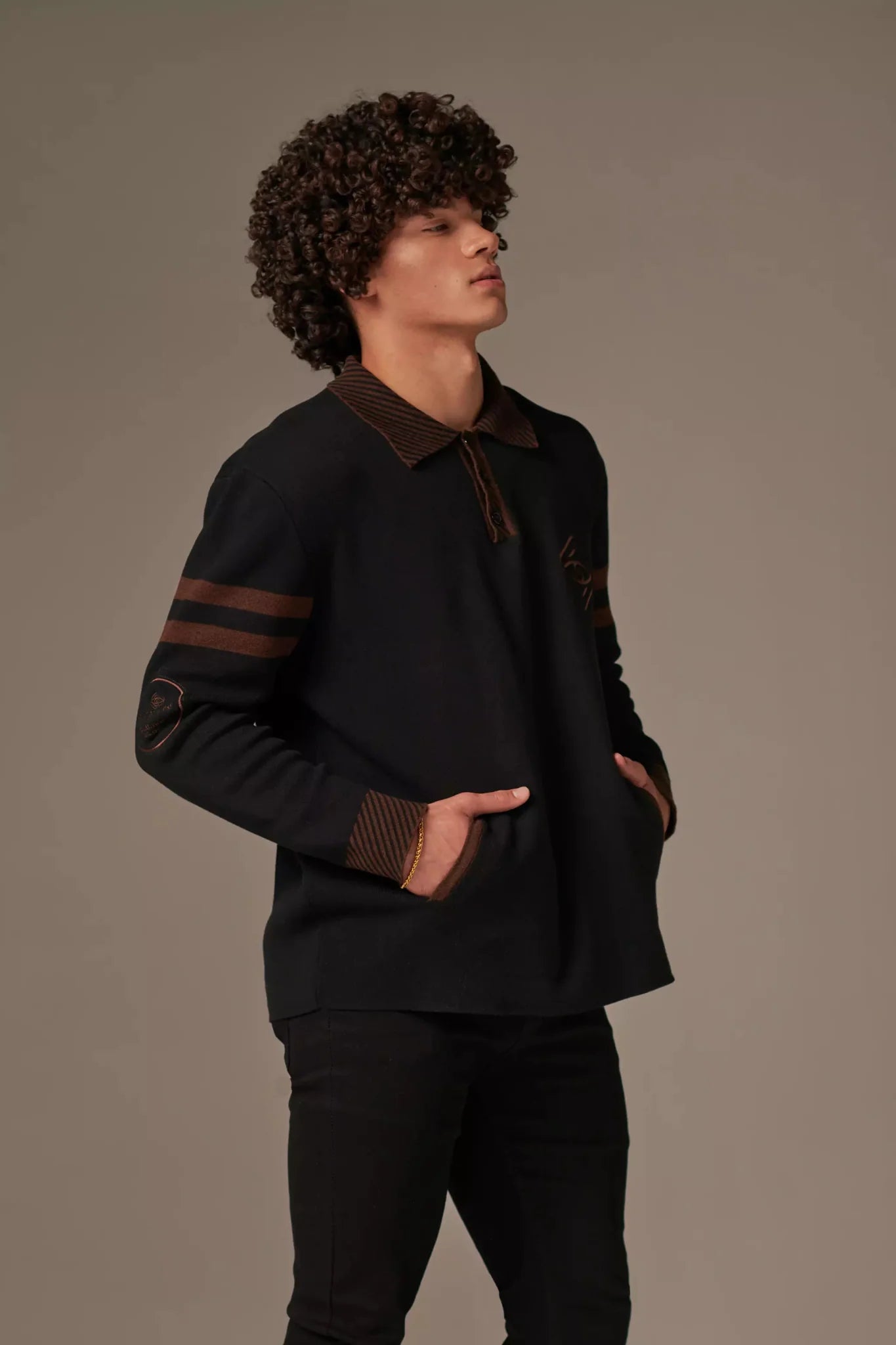 The Zebra Royale Polo Black & Brown - Brand of Eyecons