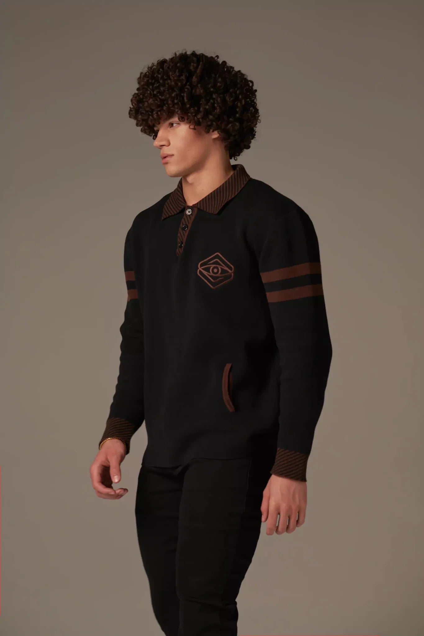 The Zebra Royale Polo Black & Brown - Brand of Eyecons