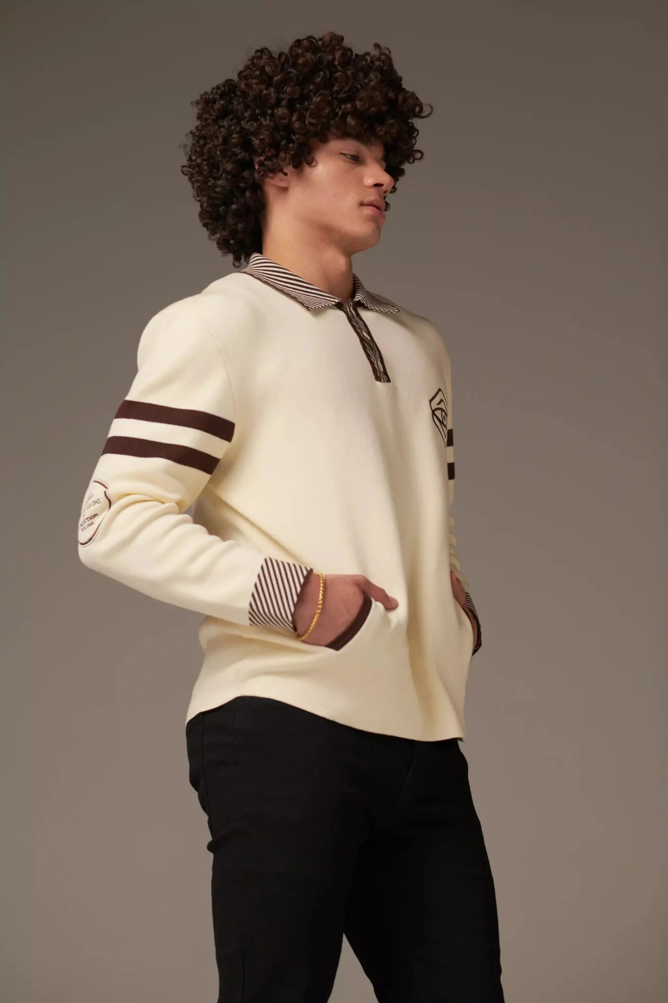 The Zebra Royale Polo Cream & Brown - Brand of Eyecons