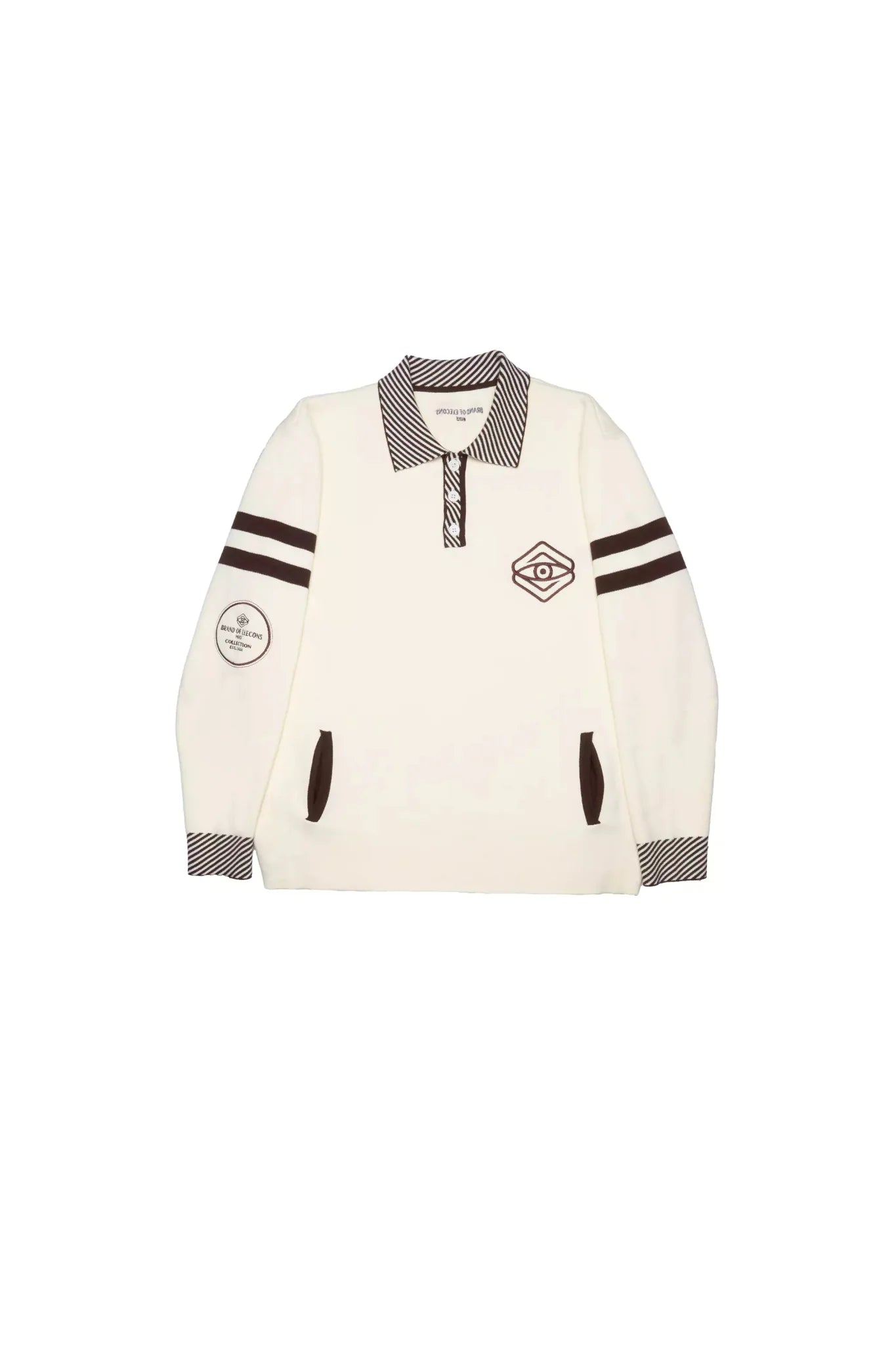 The Zebra Royale Polo Cream & Brown - Brand of Eyecons