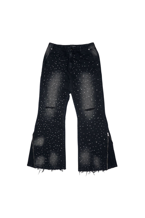 They are called the Nocturne flared jeans - Brand of Eyecons